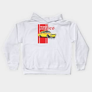 Mk1 Escort Mexico (Yellow + Red) Kids Hoodie